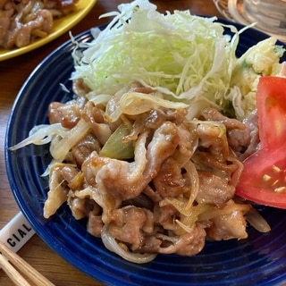 炒めるだけで簡単♡甘くない♡豚肉の生姜焼き